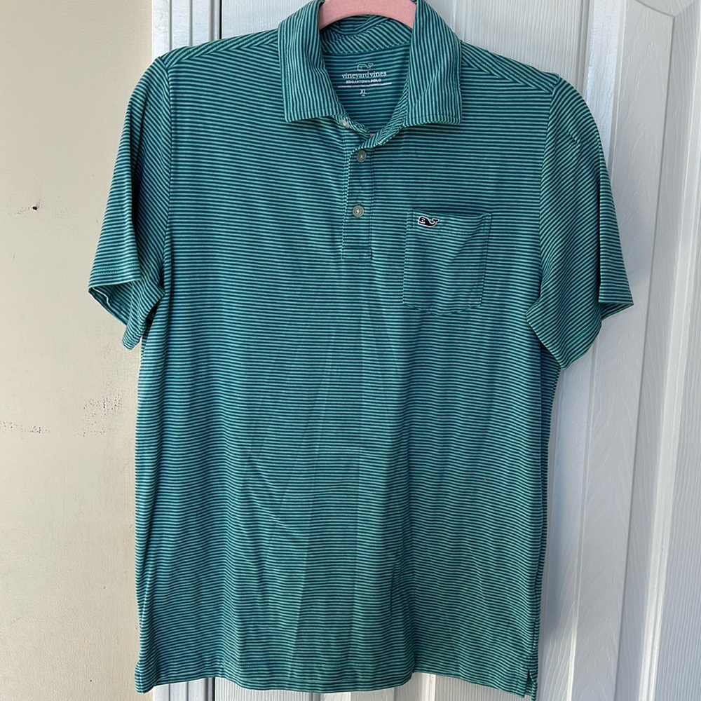 Vineyard Vines boys Edgartown golf shirt, size XL (18)